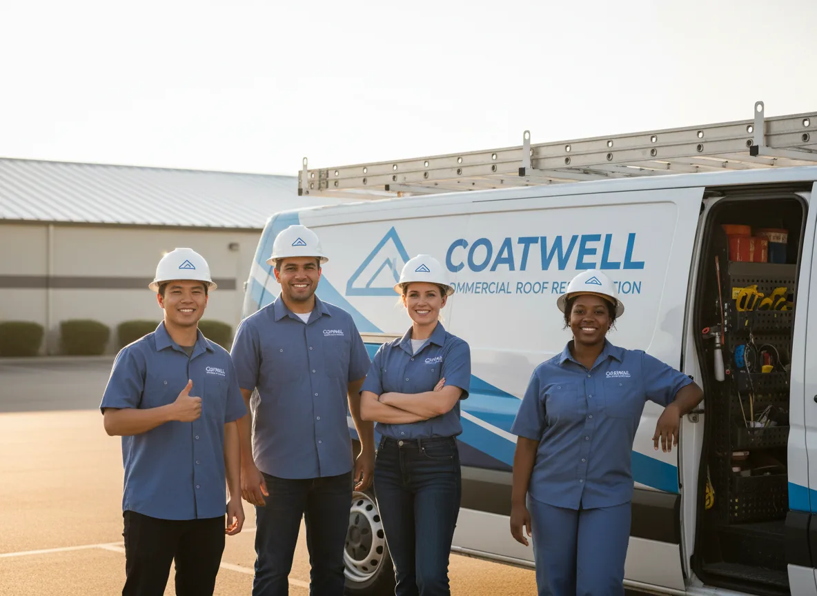 Commercial roof coating company in Hamburg, NY